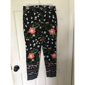 Old Navy floral pants